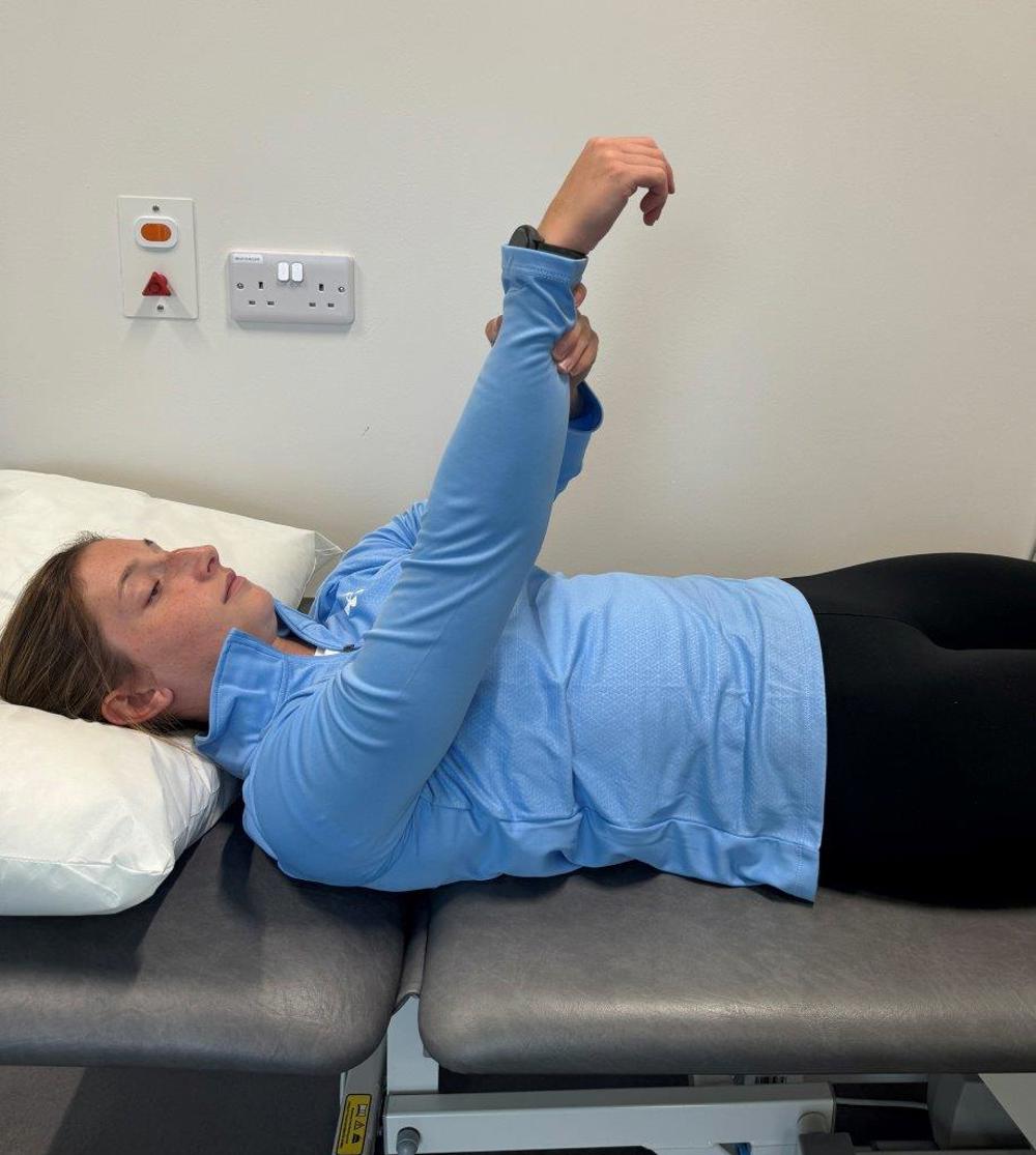 Supine Assisted Arm Up