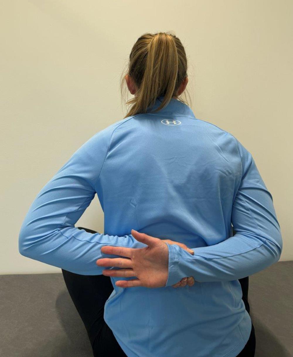 Internal Rotation Hand Behind Back
