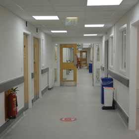 corridor in hospital