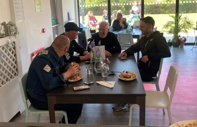 A mental health support group taking place at Kirkcaldy YMCA.