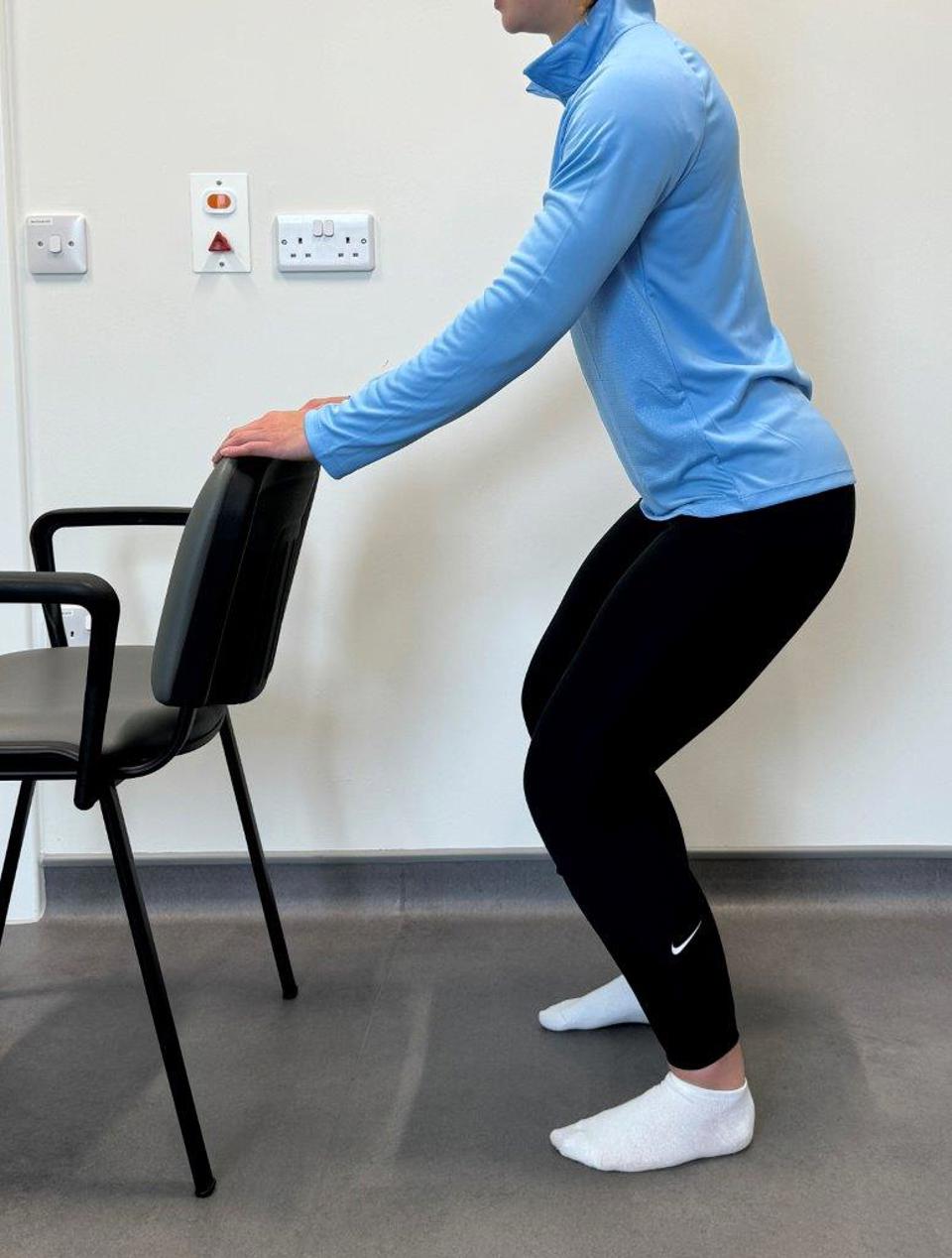 Mini Squat Strengthening Bent Knees