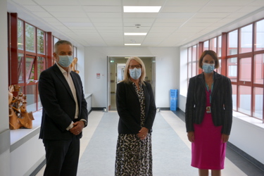 NHS Scotland's Chief Executive and Chief Operating Officer Visit Queen Margaret and Victoria Hospitals