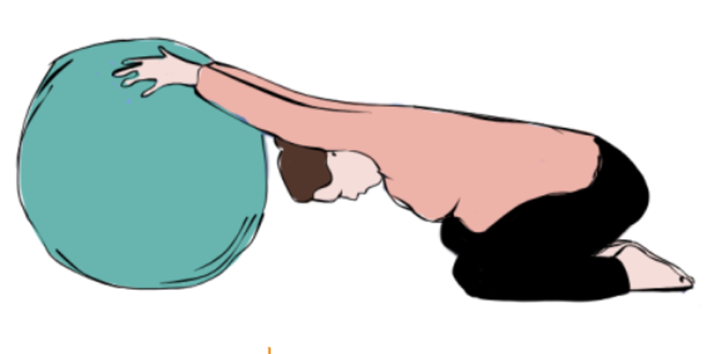 Stretch On Gym Ball