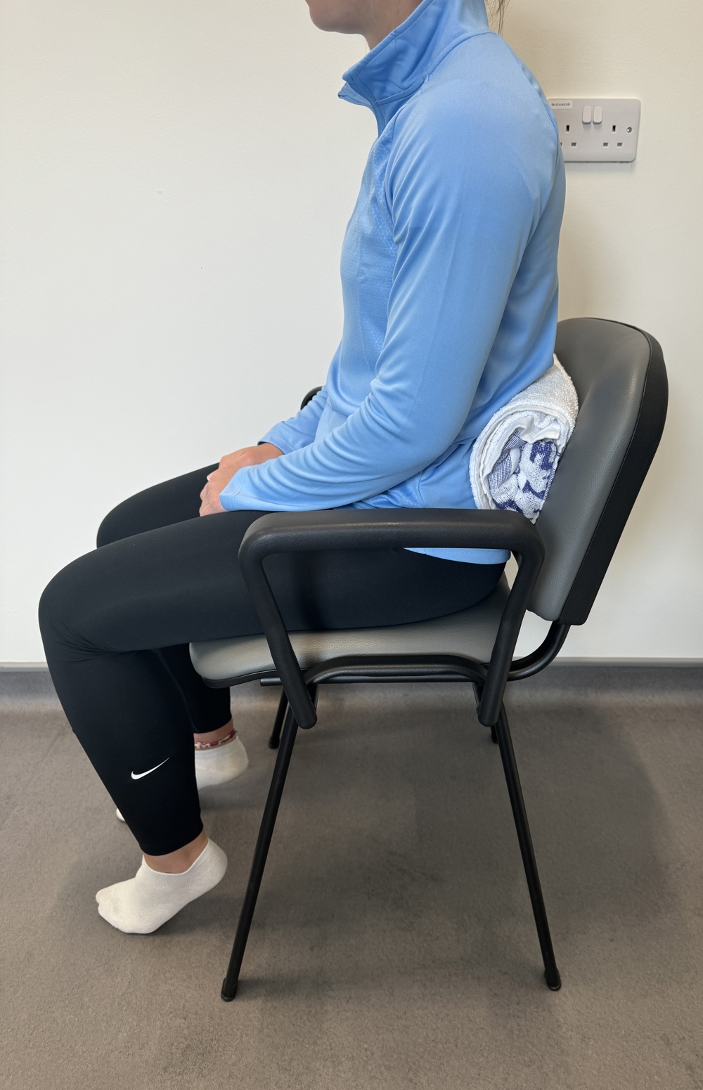 Support Back With Pillow When Sitting