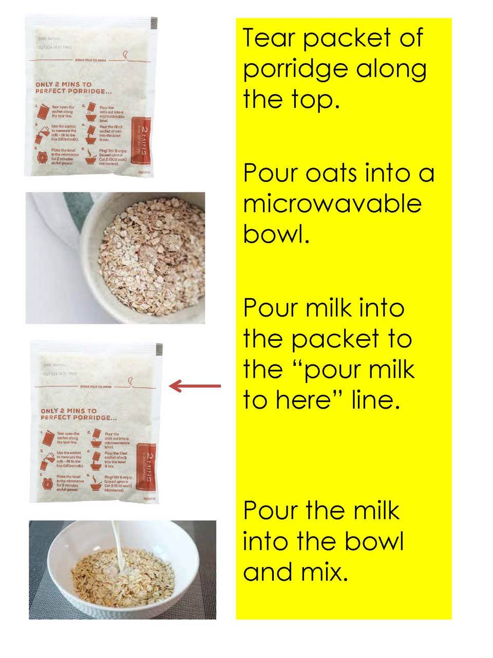 5A Microwave Porridge Page 1