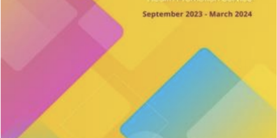 Health Promotion Training Programme cover