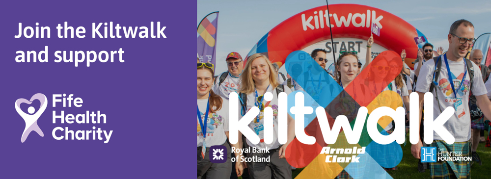 Join the Kiltwalk and support the Fife Health Charity